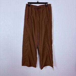 NWT Le Lis Collection Brown Wide Leg Pants Women’s Size L